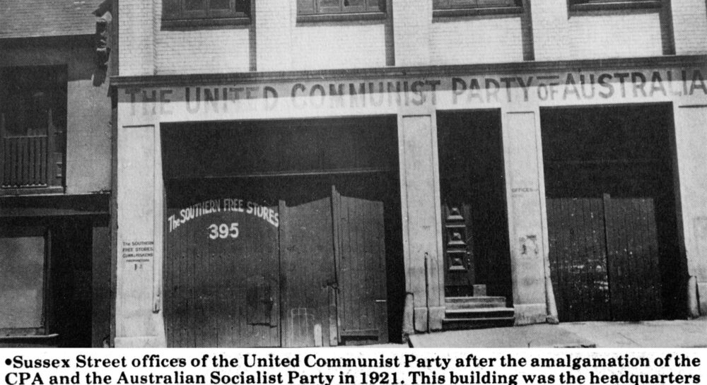 Communist Party headquarters in 1921