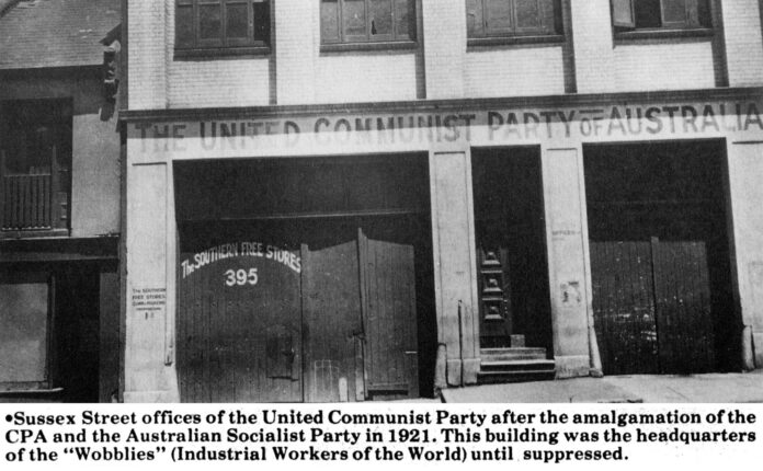 Communist Party headquarters in 1921