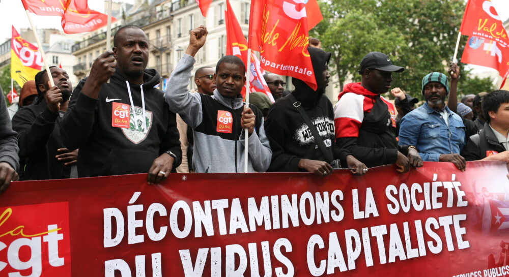 Demonstration against the far-right in Paris 2024. Photo: Jeanne Menjoulet/flickr