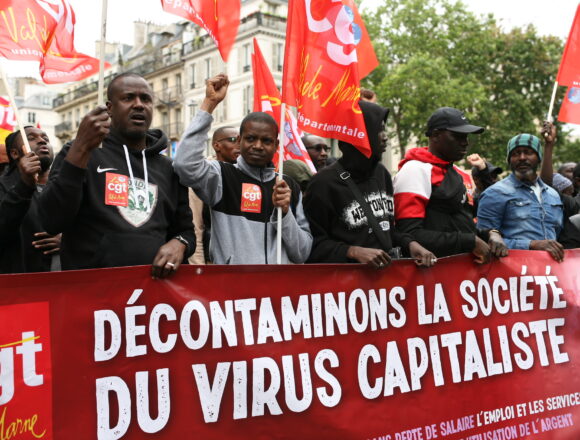 Demonstration against the far-right in Paris 2024. Photo: Jeanne Menjoulet/flickr