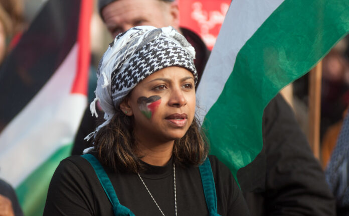 Gaza ceasefire demonstration, London 2023. Photo: Tim Dennell/Flickr