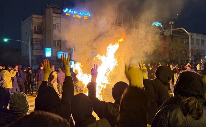 Iranian protests. January 2026.