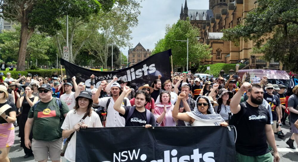 NSW Socialists rally January 2026