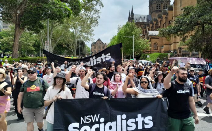 NSW Socialists rally January 2026