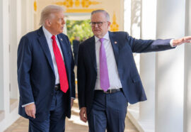Donald Trump and Anthony Albanese